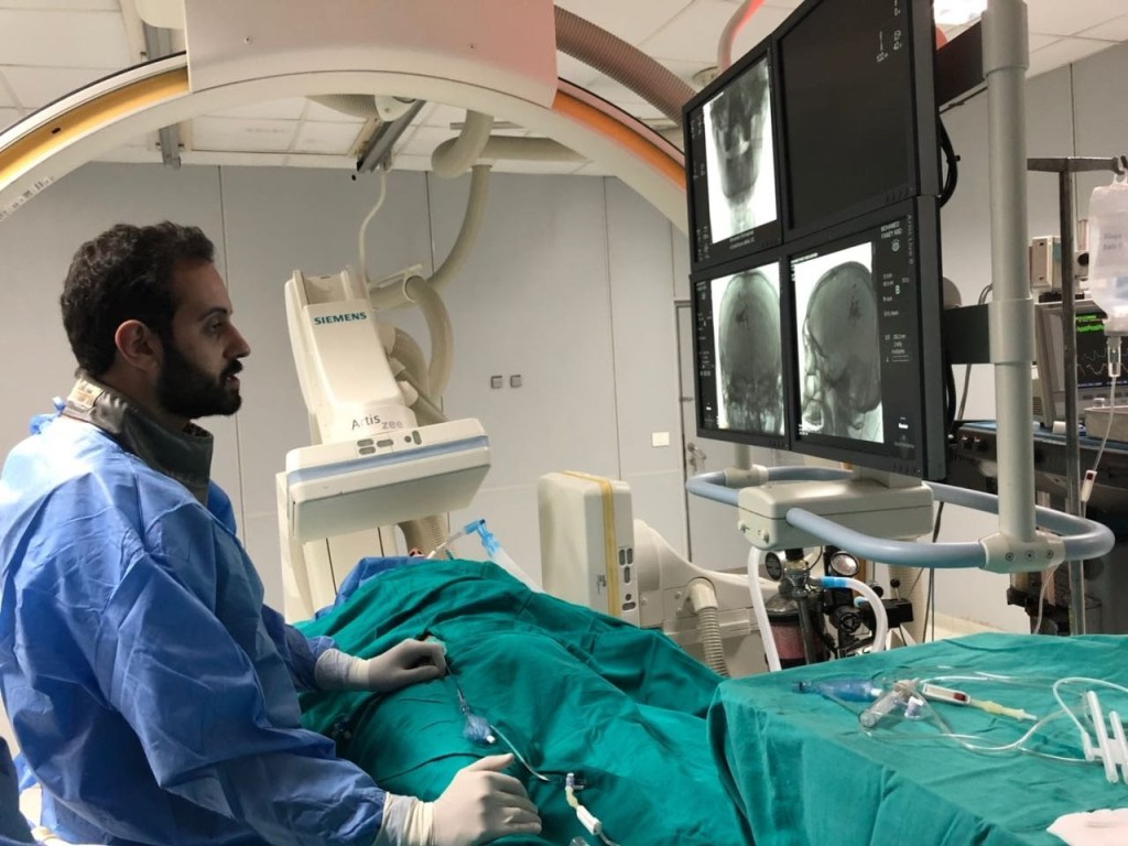 اهلا بكم في موقعي عن قسطرة المخ